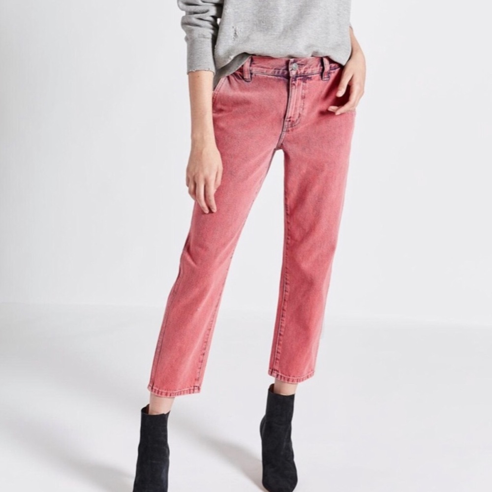 Current Elliot The Cropped Confidant Acid Pink